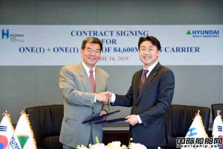 现代重工接获Hyundai LNG首艘VLGC订单