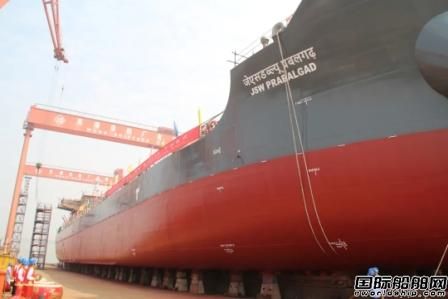 芜湖造船两艘8000吨散货船完成两大节点