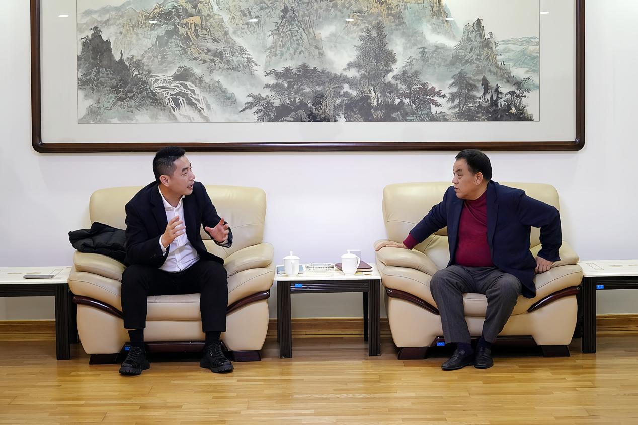 上海钢联联席总裁夏晓坤一行拜访天津市新宇彩板有限公司